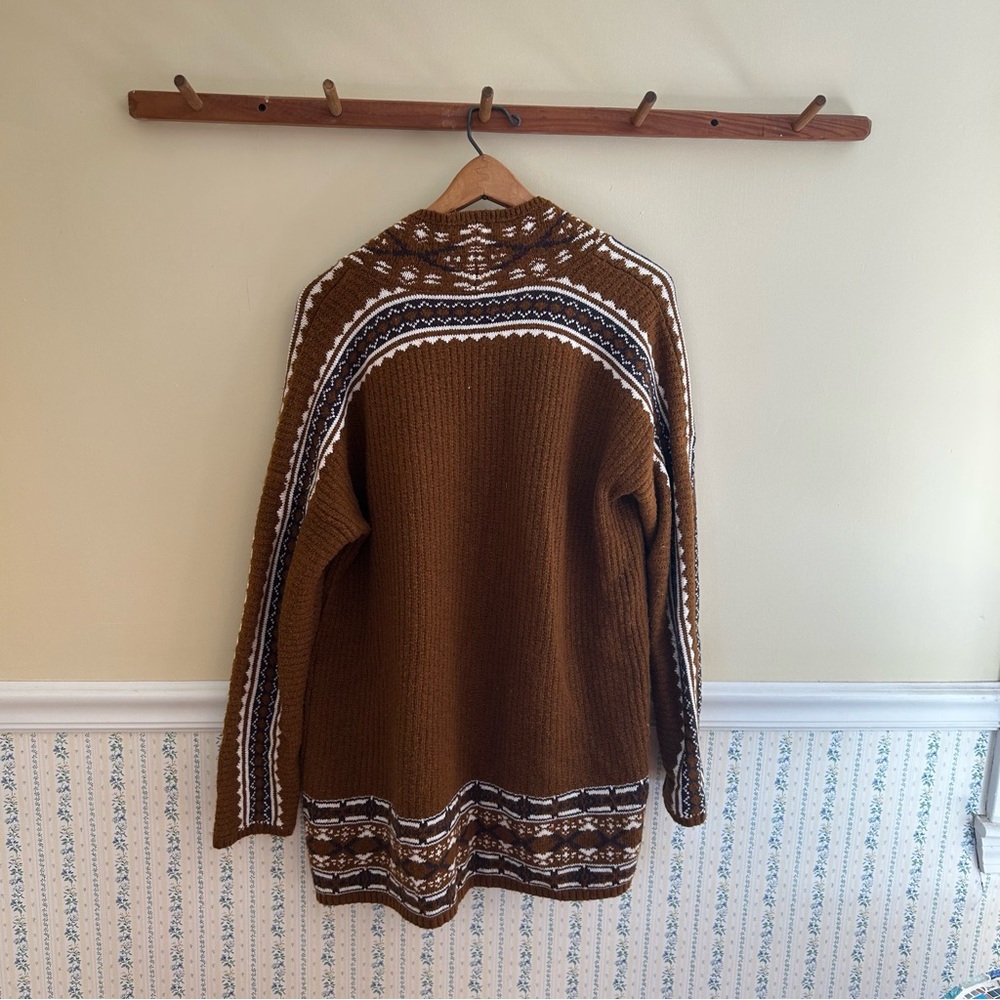 Lucky Brand Geometric Cardigan Sweater - Picture 5 of 7